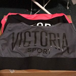 3 Victoria Secret sports bras
